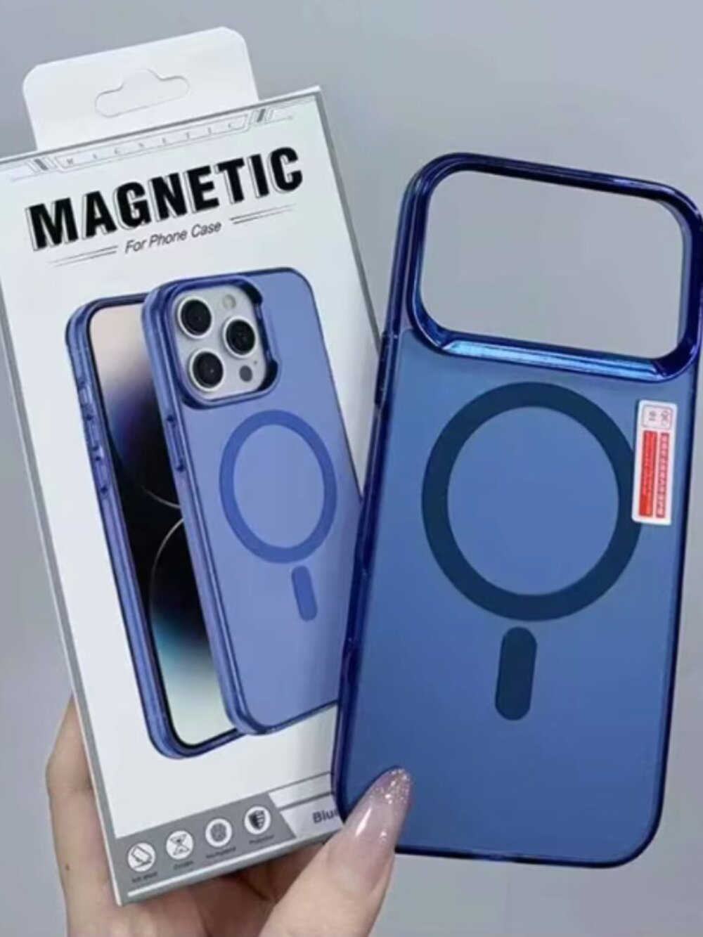 iPhone 17 Pro Max Case with Magnetic Wireless Charging Shockproof